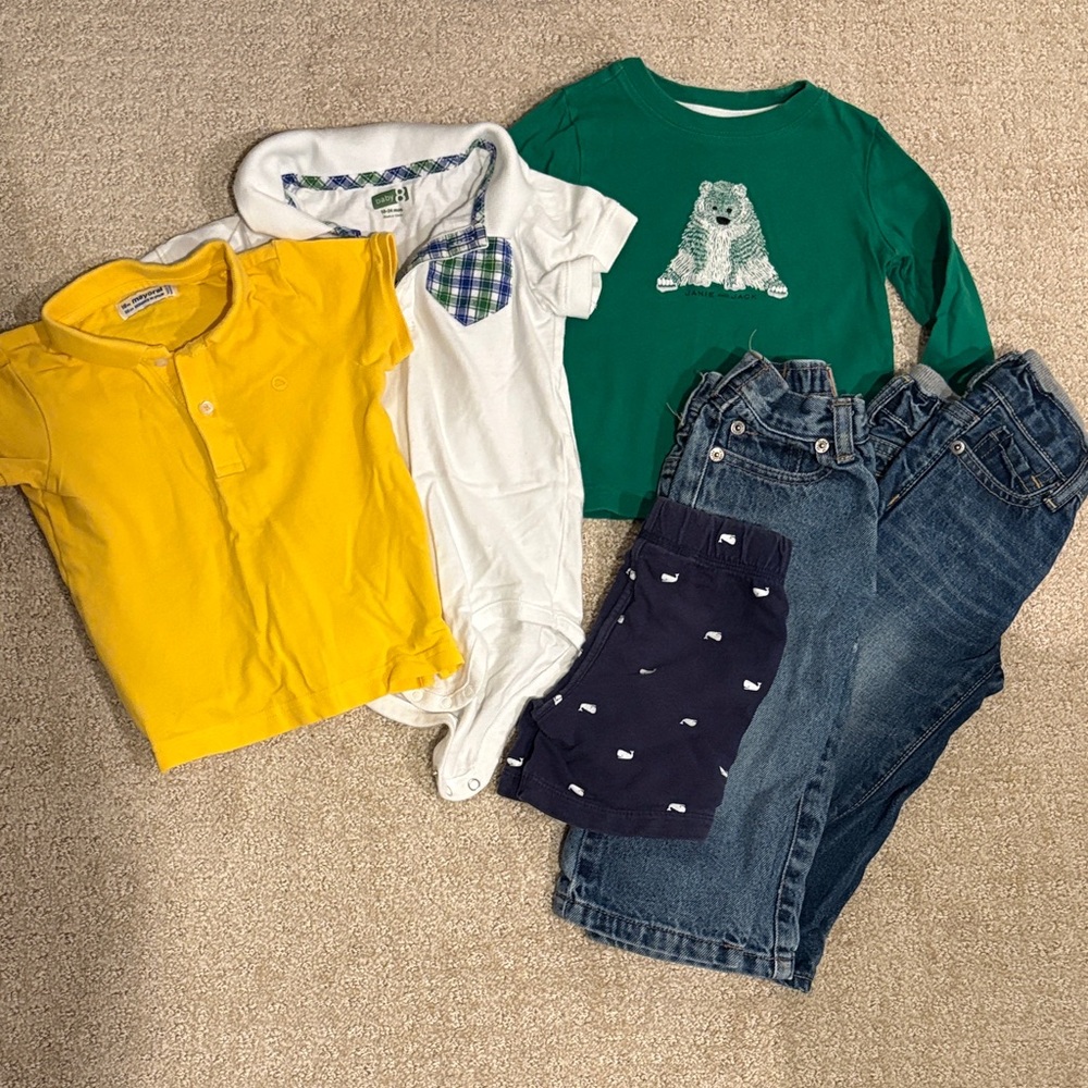 Yellow Polo Shirt for Kids